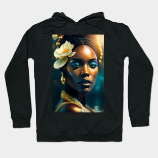 Black History Month Beautiful Melanin Black women Hoodie